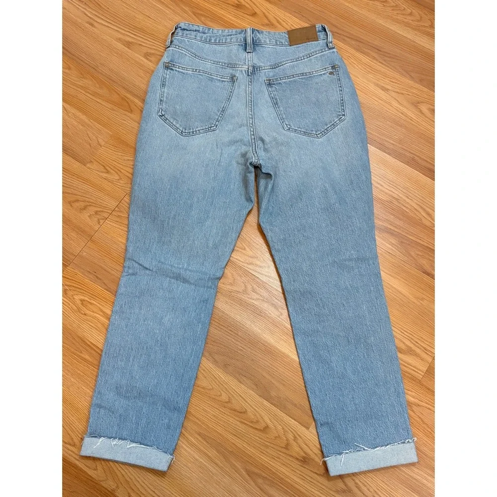 Madewell Women's Jeans Blue Size 27 Curvy Vintage Light Wash Distressed‎ NWOT - Picture 2 of 11